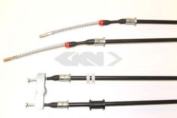 SPIDAN 441109 Трос, стояночная тормозная система для DAEWOO (Дэу) SPIDAN 441109 Трос, стояночная тормозная система для DAEWOO (Дэу)