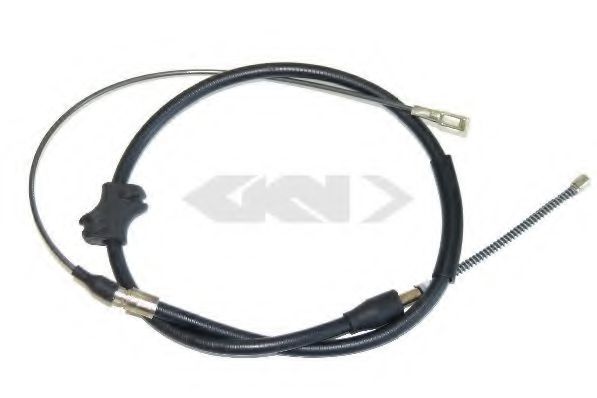 SPIDAN 41494 Трос, стояночная тормозная система для AUDI 80 (Ауди 80) SPIDAN 41494 Трос, стояночная тормозная система для AUDI 80 (Ауди 80)