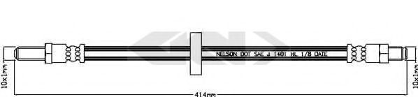 SPIDAN 340052 Тормозной шланг для JAGUAR VANDEN PLAS (Ягуар Vандэн плас) SPIDAN 340052 Тормозной шланг для JAGUAR VANDEN PLAS (Ягуар Vандэн плас)