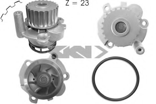 SPIDAN 91600 Водяной насос 