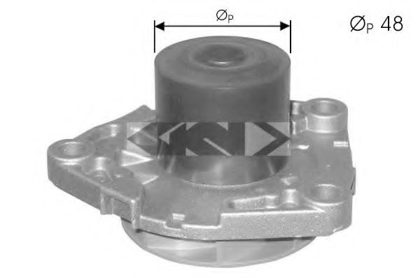 SPIDAN 91495 Водяной насос для OPEL ASTRA H (Опель Астра н) SPIDAN 91495 Водяной насос для OPEL ASTRA H (Опель Астра н)