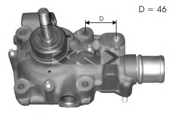SPIDAN 91509 Водяной насос 