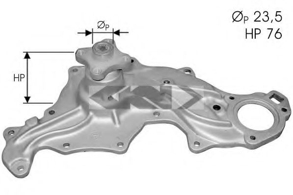 SPIDAN 91010 Водяной насос для FORD GRANADA (Форд Гранада) SPIDAN 91010 Водяной насос для FORD GRANADA (Форд Гранада)
