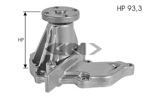 SPIDAN 60580 Водяной насос для FORD FIESTA IV (Форд Фиеста 4) SPIDAN 60580 Водяной насос для FORD FIESTA IV (Форд Фиеста 4)