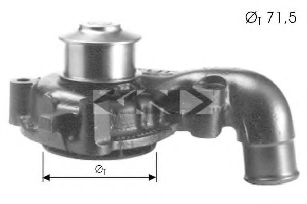 SPIDAN 60341 Водяной насос для FORD ESCORT V (Форд Эскорт 5) SPIDAN 60341 Водяной насос для FORD ESCORT V (Форд Эскорт 5)