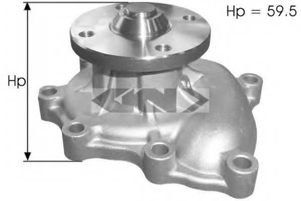 SPIDAN 91727 Водяной насос для KIA CARNIVAL I (Киа Карнивал 1) SPIDAN 91727 Водяной насос для KIA CARNIVAL I (Киа Карнивал 1)