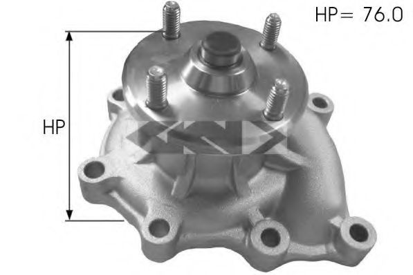 SPIDAN 91736 Водяной насос 