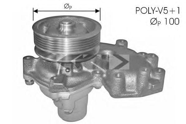 SPIDAN 91286 Водяной насос для ALFA-ROMEO (Алфа-ромэо) SPIDAN 91286 Водяной насос для ALFA-ROMEO (Алфа-ромэо)