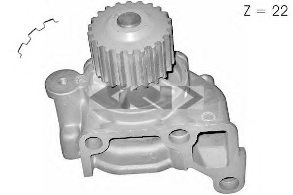 SPIDAN 91579 Водяной насос 