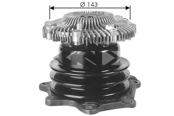 SPIDAN 91552 Водяной насос 