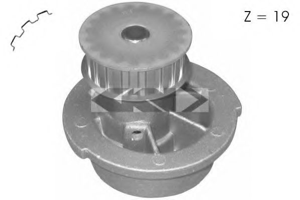 SPIDAN 60027 Водяной насос для OPEL MANTA B CC (Опель Манта б cc) SPIDAN 60027 Водяной насос для OPEL MANTA B CC (Опель Манта б cc)