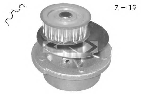 SPIDAN 60315 Водяной насос для OPEL (Опель) SPIDAN 60315 Водяной насос для OPEL (Опель)