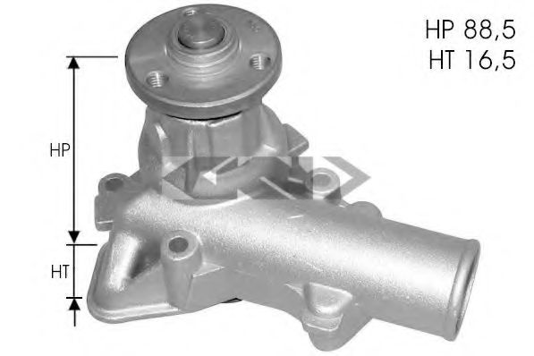 SPIDAN 91082 Водяной насос для FIAT SUPERBRAVO (Фиат Супербраvо) SPIDAN 91082 Водяной насос для FIAT SUPERBRAVO (Фиат Супербраvо)