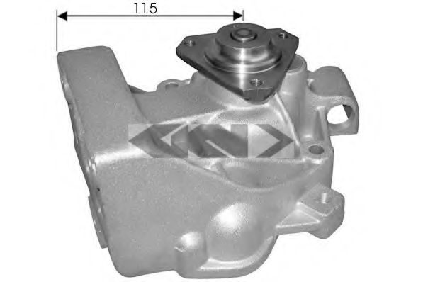 SPIDAN 60591 Водяной насос для PEUGEOT BOXER (Пежо Боxэр) SPIDAN 60591 Водяной насос для PEUGEOT BOXER (Пежо Боxэр)