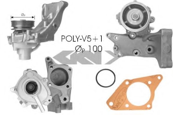 SPIDAN 91282 Водяной насос для FIAT DUCATO (Фиат Дукато) SPIDAN 91282 Водяной насос для FIAT DUCATO (Фиат Дукато)