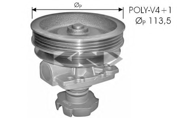 SPIDAN 60579 Водяной насос для FIAT TEMPRA (Фиат Тэмпра) SPIDAN 60579 Водяной насос для FIAT TEMPRA (Фиат Тэмпра)
