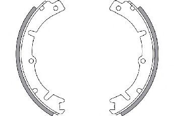 SPIDAN 30408 Тормозные колодоки для OPEL KADETT C (Опель Кадэтт c) SPIDAN 30408 Тормозные колодоки для OPEL KADETT C (Опель Кадэтт c)