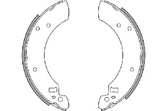 SPIDAN 30292 Тормозные колодоки 