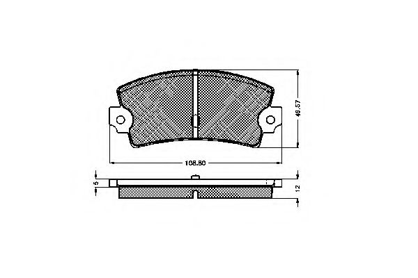 SPIDAN 30062 Тормозные колодки для FIAT TEMPRA (Фиат Тэмпра) SPIDAN 30062 Тормозные колодки для FIAT TEMPRA (Фиат Тэмпра)