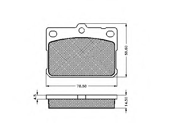 SPIDAN 30311 Тормозные колодки для TOYOTA CORONA (Тойота/тоета Cорона) SPIDAN 30311 Тормозные колодки для TOYOTA CORONA (Тойота/тоета Cорона)