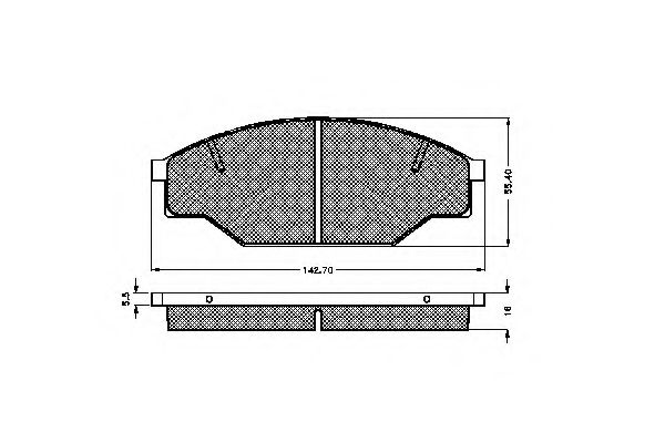 SPIDAN 31004 Тормозные колодки для TOYOTA HIACE II (Тойота/тоета Хиаcэ 2) SPIDAN 31004 Тормозные колодки для TOYOTA HIACE II (Тойота/тоета Хиаcэ 2)