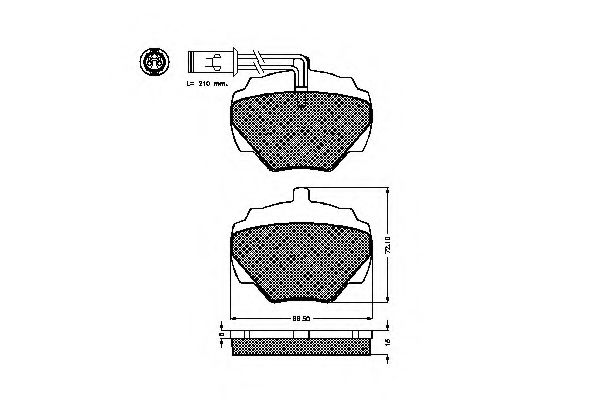 SPIDAN 31294 Тормозные колодки для LAND ROVER DEFENDER (Ленд ровер/лэнд ровер Дэфэндэр) SPIDAN 31294 Тормозные колодки для LAND ROVER DEFENDER (Ленд ровер/лэнд ровер Дэфэндэр)