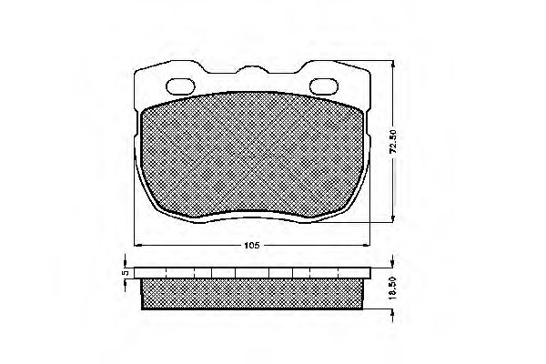 SPIDAN 31451 Тормозные колодки для LAND ROVER DEFENDER (Ленд ровер/лэнд ровер Дэфэндэр) SPIDAN 31451 Тормозные колодки для LAND ROVER DEFENDER (Ленд ровер/лэнд ровер Дэфэндэр)