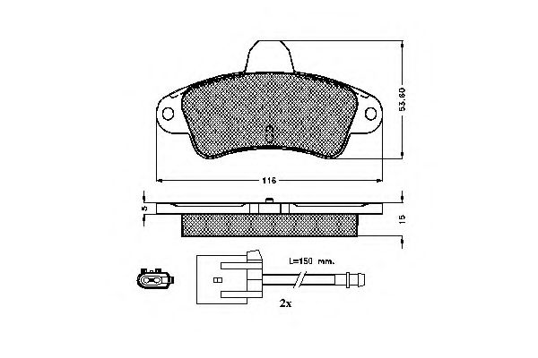 SPIDAN 31877 Тормозные колодки для FORD MONDEO (Форд Мондэо) SPIDAN 31877 Тормозные колодки для FORD MONDEO (Форд Мондэо)