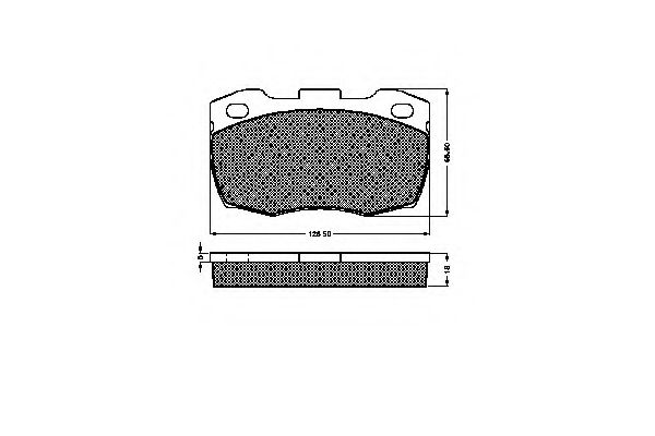 SPIDAN 32261 Тормозные колодки для LAND ROVER DEFENDER (Ленд ровер/лэнд ровер Дэфэндэр) SPIDAN 32261 Тормозные колодки для LAND ROVER DEFENDER (Ленд ровер/лэнд ровер Дэфэндэр)