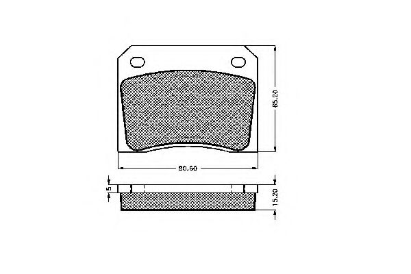 SPIDAN 32586 Тормозные колодки для DAIMLER (Даймлер) SPIDAN 32586 Тормозные колодки для DAIMLER (Даймлер)