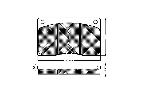 SPIDAN 32648 Тормозные колодки для DAIMLER (Даймлер) SPIDAN 32648 Тормозные колодки для DAIMLER (Даймлер)