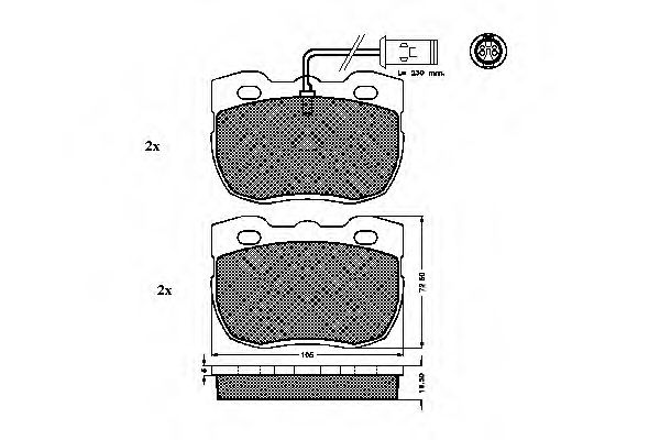 SPIDAN 32659 Тормозные колодки для LAND ROVER DEFENDER (Ленд ровер/лэнд ровер Дэфэндэр) SPIDAN 32659 Тормозные колодки для LAND ROVER DEFENDER (Ленд ровер/лэнд ровер Дэфэндэр)