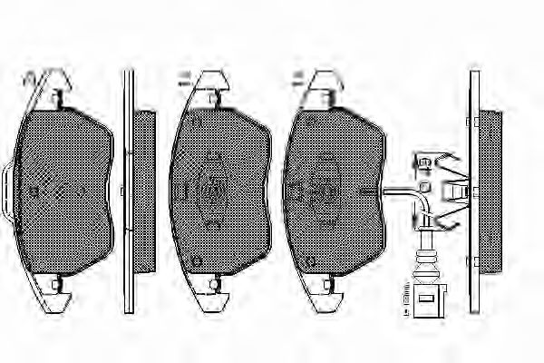 SPIDAN 32738 Тормозные колодки для SEAT ALTEA (Сеат Алтэа) SPIDAN 32738 Тормозные колодки для SEAT ALTEA (Сеат Алтэа)