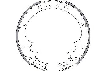SPIDAN 31140 Тормозные колодоки для NISSAN PATROL GR II (Ниссан Патрол гр 2) SPIDAN 31140 Тормозные колодоки для NISSAN PATROL GR II (Ниссан Патрол гр 2)