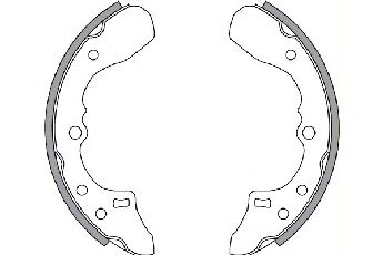 SPIDAN 31133 Тормозные колодоки для MAZDA 323 III (Мазда 323 3) SPIDAN 31133 Тормозные колодоки для MAZDA 323 III (Мазда 323 3)
