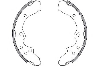 SPIDAN 30493 Тормозные колодоки для MAZDA (Мазда) SPIDAN 30493 Тормозные колодоки для MAZDA (Мазда)