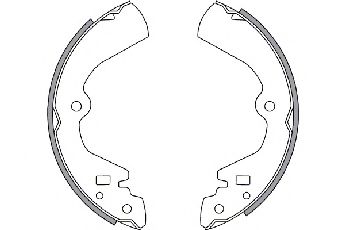SPIDAN 31318 Тормозные колодоки для NISSAN (Ниссан) SPIDAN 31318 Тормозные колодоки для NISSAN (Ниссан)