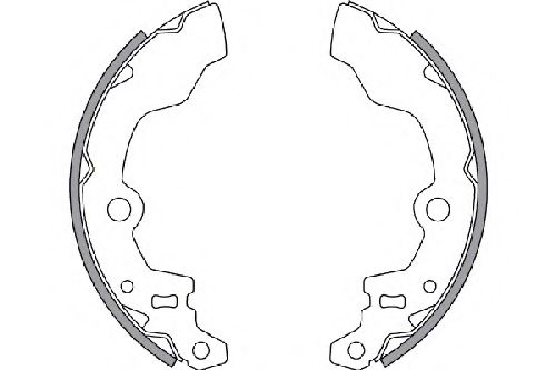 SPIDAN 31322 Тормозные колодоки для SUBARU (Субару) SPIDAN 31322 Тормозные колодоки для SUBARU (Субару)
