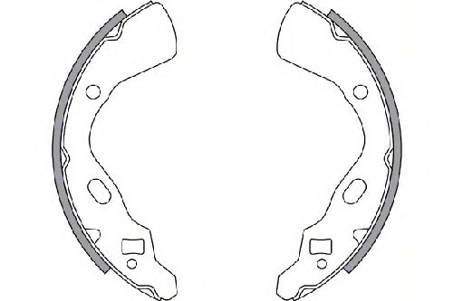 SPIDAN 30496 Тормозные колодоки для MAZDA (Мазда) SPIDAN 30496 Тормозные колодоки для MAZDA (Мазда)