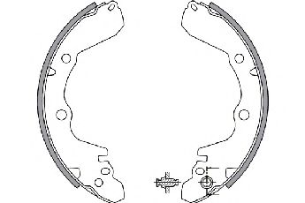 SPIDAN 33525 Тормозные колодоки для MITSUBISHI SPACE WAGON (Митсубиши/митсубиси Спэйс вагон) SPIDAN 33525 Тормозные колодоки для MITSUBISHI SPACE WAGON (Митсубиши/митсубиси Спэйс вагон)