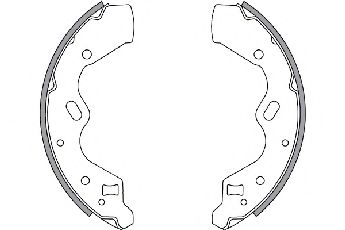 SPIDAN 33670 Тормозные колодоки для MAZDA (Мазда) SPIDAN 33670 Тормозные колодоки для MAZDA (Мазда)