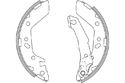 SPIDAN 33950 Тормозные колодоки для HYUNDAI VERNA II (Хендай Vэрна 2) SPIDAN 33950 Тормозные колодоки для HYUNDAI VERNA II (Хендай Vэрна 2)