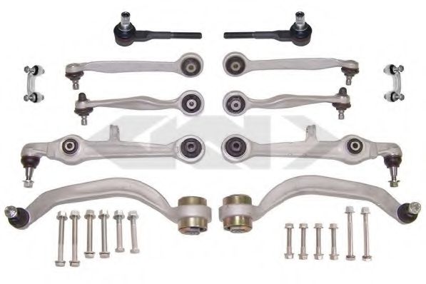 SPIDAN 50966 Ремкомплект, поперечный рычаг подвески 