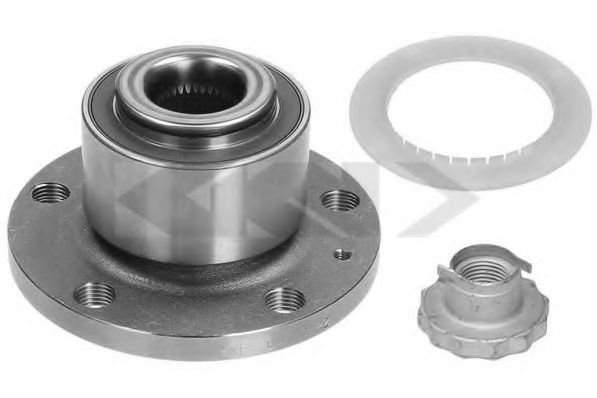 SPIDAN 72025 Комплект подшипника ступицы колеса для SKODA PRAKTIK (Шкода Практик) SPIDAN 72025 Комплект подшипника ступицы колеса для SKODA PRAKTIK (Шкода Практик)