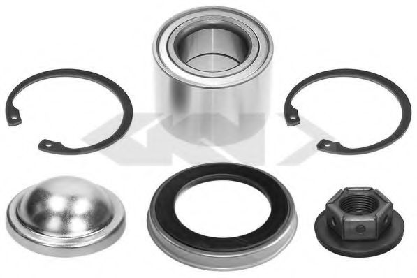 SPIDAN 72100 Комплект подшипника ступицы колеса для FORD FUSION (Форд Фьюжн) SPIDAN 72100 Комплект подшипника ступицы колеса для FORD FUSION (Форд Фьюжн)