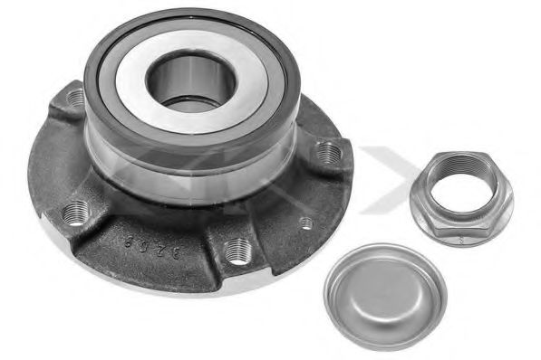 SPIDAN 72299 Комплект подшипника ступицы колеса для PEUGEOT (Пежо) SPIDAN 72299 Комплект подшипника ступицы колеса для PEUGEOT (Пежо)