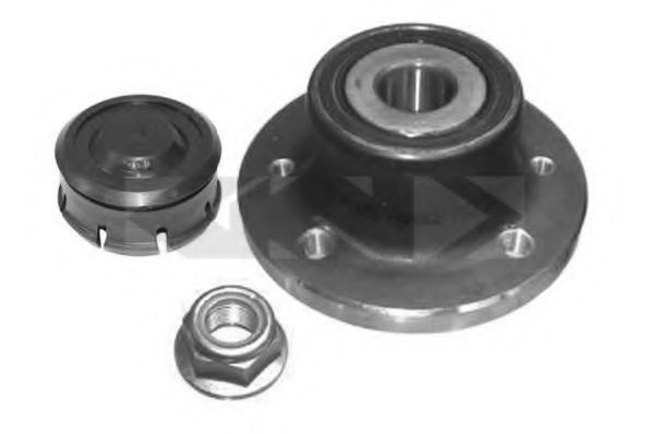 SPIDAN 27186 Комплект подшипника ступицы колеса для RENAULT (Рено) SPIDAN 27186 Комплект подшипника ступицы колеса для RENAULT (Рено)