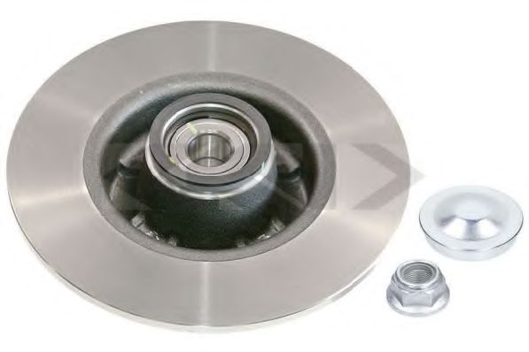 SPIDAN 72168 Тормозной диск для RENAULT EURO CLIO III (Рено Эуро клио 3) SPIDAN 72168 Тормозной диск для RENAULT EURO CLIO III (Рено Эуро клио 3)