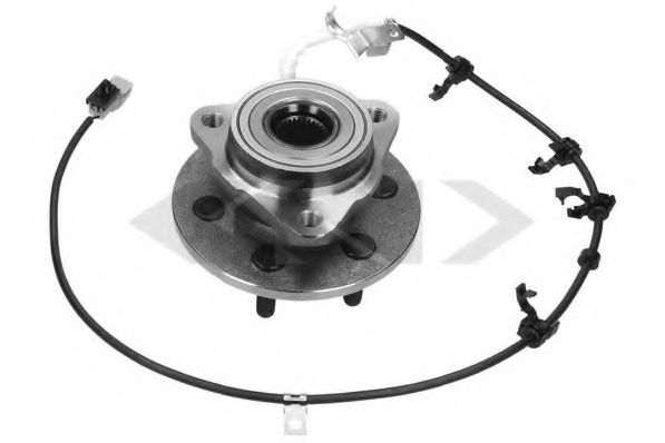 SPIDAN 72572 Комплект подшипника ступицы колеса для DODGE DAKOTA (Додж Дакота) SPIDAN 72572 Комплект подшипника ступицы колеса для DODGE DAKOTA (Додж Дакота)