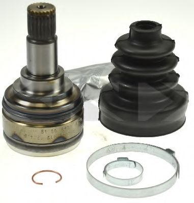 SPIDAN 21752 Шарнирный комплект, приводной вал для FORD FIESTA (Форд Фиэста) SPIDAN 21752 Шарнирный комплект, приводной вал для FORD FIESTA (Форд Фиэста)